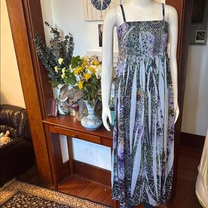 NWT Style&Co size small Floral Maxi Dress with Straps